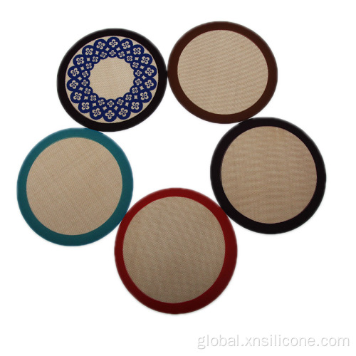 Food grade perforated silicone pastry mat for kitchen